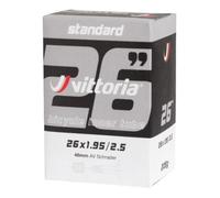 Vittoria Standard, Tubo Interno Unisex Adulto, Nero, 26x1.95/2.50