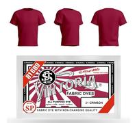 Vittoria, tintura per tessuti, lavabile in lavatrice (59 colori), colori per tessuti, colori per tessuti, lavabile in lavatrice, tintura per capi