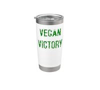 Vittoria Vegana Bicchiere termico in acciaio inox doppia parete