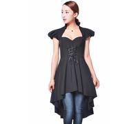 Vittoriano Romance Top Abito Lungo Retro Vintage 50s 60s Rockabilly Stile Pinup