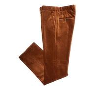 Vittorio Lorini Pantalone Velluto, Duca Visconti di Modrone Elasticizzato (5 Colori) (Coccio, 58)