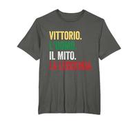 Vittorio L'uomo Il Mito La Leggenda regalo per Vittorio Maglietta