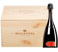 Vittorio Moretti Franciacorta Riserva DOCG 2018 extra brut 6 bottiglie in cassetta di legno 4,5 l