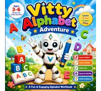 Vitty Alphabet Adventure: Trace, Color & Match Your Way Through the Alphabet with Vitty