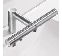 Vituord Rubinetto per Bagno con Sensore Touchless 3 in 1, Lavaggio Automatico, Dispenser di Sapone E Asciugatura in Uno, con Aria Calda/Fredda, per Lavabo, Uso Domestico E Commerciale