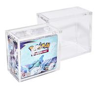 Viturio - Espositore per Pokemon Booster Box magnetico con chiusura superiore in acrilico spesso con protezione UV