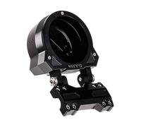 Vity's Design, supporto per manometro singolo regolabile. Dyna nero; 22-24 FX...