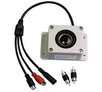 Viudecce Dispositivo Altoparlante Microfono per Telecamera di Sicurezza Esterna Impermeabile per Telecamera IP Registrazione Audio Interphone Radio Bidirezionale