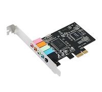 Viudecce Scheda Audio PCIe Sound Card 5.1, PCI Express Surround per PC con Prestazioni High Direct Sound e Staffa a Basso Profilo