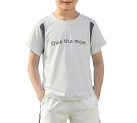 Viunychn Maglietta UV per bambini, a maniche lunghe, traspirante, ad asciugatura rapida, a maniche corte, per il tempo libero, per il bagno, per lo sport, rashguard