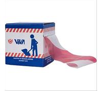 Viva 1650B/R, Nastro Segnaletico da 70 mm x 200 m, Bianco/Rosso