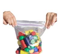 VIVA - 3070 - Sacchetti Zip - 7 x 12 cm - 45 micron - LDPE - trasparente - Viva - conf. 100 pezzi - 97480 - Conf. da 1 Pz. - 3070