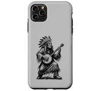 Viva Appalachia Native American Banjo Player Retro Custodia per iPhone 11 Pro Max