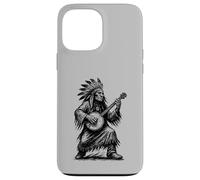 Viva Appalachia Native American Banjo Player Retro Custodia per iPhone 13 Pro Max
