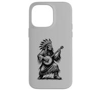 Viva Appalachia Native American Banjo Player Retro Custodia per iPhone 14 Pro Max