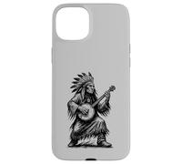 Viva Appalachia Native American Banjo Player Retro Custodia per iPhone 15 Plus