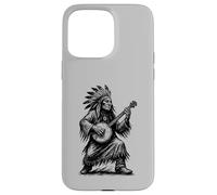 Viva Appalachia Native American Banjo Player Retro Custodia per iPhone 15 Pro Max