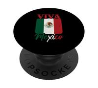 Viva Bandiera Messico Emblema Pride Cultura tradizionale messicana PopSockets PopGrip Adesivo