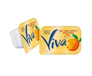 VIVA Confettura Arancia monodose 25g 120 pezzi per hotel e B&B