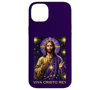 Viva Cristo Rey Cattolico Romano Gesù Cristo Re Custodia per iPhone 14 Plus