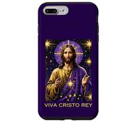 Viva Cristo Rey Cattolico Romano Gesù Cristo Re Custodia per iPhone 7 Plus/8 Plus