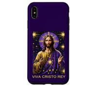 Viva Cristo Rey Cattolico Romano Gesù Cristo Re Custodia per iPhone XS Max