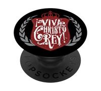 Viva Cristo Rey Cristeros Spagnolo Cattolico Messicano Pro PopSockets PopGrip Adesivo