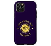 Viva Cristo Rey Cristo Re cattolico romano Custodia per iPhone 11 Pro