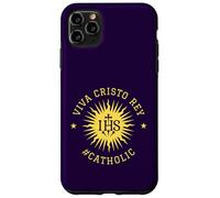 Viva Cristo Rey Cristo Re cattolico romano Custodia per iPhone 11 Pro Max