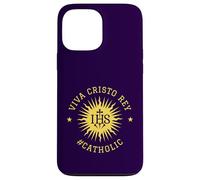 Viva Cristo Rey Cristo Re cattolico romano Custodia per iPhone 13 Pro Max
