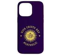 Viva Cristo Rey Cristo Re cattolico romano Custodia per iPhone 14 Pro Max