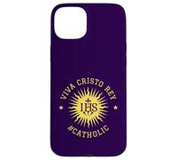Viva Cristo Rey Cristo Re cattolico romano Custodia per iPhone 15 Plus