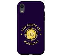 Viva Cristo Rey Cristo Re cattolico romano Custodia per iPhone XR