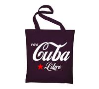 Viva Cube Libre Jutebeutel Viva La Revoluzione Beutel Stoffbeutel Cocktail Cuba