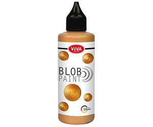 Viva Decor Blob Paint, 90 ml, metallizzato/glitter oro metallizzato