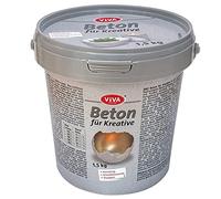 Viva Decor Cemento per Creare Oggetti creativi, Grigio, 1,5 kg