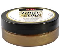 Viva Decor Pittura Crema Metallizzata Inka-Gold Marrone Dorato 62.5 G
