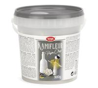 Viva Decor Kamifleur Paper Clay 900 g - Pasta per modellare le pareti sottili, indurente all'aria, pronta all'uso