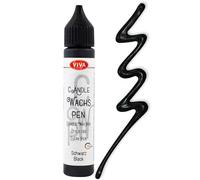 Viva Decor - Penna per candela, 28 ml, colore: Nero