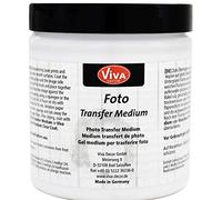 Viva Decor - vernice protettiva da applicare su foto e immagini “Photo Transfer Medium”, 250 ml, trasparente