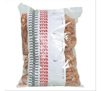 Viva G8X100B Fettuccia in Gomma Naturale, Diametro 100 x 8, Marrone