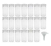 Viva Haushaltswaren - 20 Mini Vetro Bottiglie/Vetro dosi 5 ml per compresse, globuli, ECC.