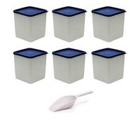 Viva Haushaltswaren Contenitore per congelatore, Bianco, 1,25 Liter