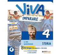 Viva imparare. Storia, Geografia, Matematica, Scienze e Tecnologia, Educazione civica 4-5, Atlante Storia, Geografia e Scienze 4-5, Quaderno delle ... Con e-book. Con espansione online (Vol. 1)