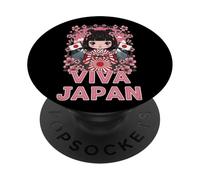 Viva Japan Cherry Blossom Festival Style PopSockets PopGrip Adesivo