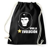 Viva La Evolucion Zaino Cuba Evolution Sportbeutel Rucksack Planet Scimmia