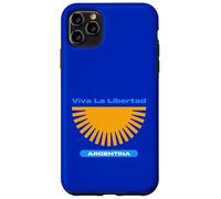 Viva La Libertad Argentina (Grafica solare) Custodia per iPhone 11 Pro Max