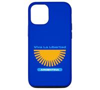 Viva La Libertad Argentina (Grafica solare) Custodia per iPhone 12/12 Pro