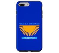 Viva La Libertad Argentina (Grafica solare) Custodia per iPhone 7 Plus/8 Plus