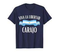 Viva la libertad Carajo Maglietta